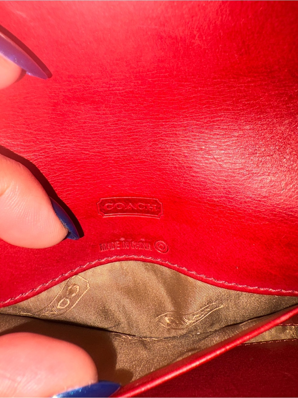 Coach Rust Red Leatherwear Est. 1941 Short Wallet - Picture 8 of 12